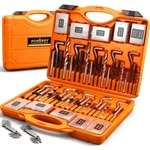 Horusdy 348pc Thread Repair Kit Helicoil Insert Tap Drill Metric Sae Tool. Fixed Price $107.99.