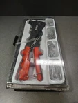 Vintage 1983 Allied 67-r102 Hand Riveter Set W/ Storage Case.. Fixed Price $24.00.