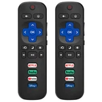 (pack Of 2) Replacement-remote-control For Roku-tvcompatible Tcl Roku/his.... Fixed Price $26.39.
