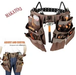 Vevor 19 Pockets Tool Belt Pouch Bag Adjusts 32 To 54 Polyester Heavy Duty. Fixed Price $35.95.