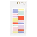 Post-it Noted Translucent Stickers, 48 Stickers Per Pack, Assorted Colors. Fixed Price $15.44.