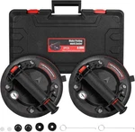Heavy Duty 8" Glass Suction Cups, 662 Lbs Capacity, 2-pack With Carry Case. Fixed Price $64.99.