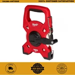 100 Ft. Fiberglass Open Reel Long Tape Milwaukee Metal Gear Ratio Measuring. Fixed Price $25.99.