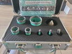 Lekomesh Diamond Core Drill Bits Set 6pcs Tile Hole Saw Kit For Porcelain Til.... Fixed Price $69.50.