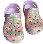 Vera Bradley Crocs Classic Ballerina Pink Rain Forest Canopy Clogs W 7 Comfy. Fixed Price $32.00.