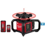 Milwaukee 3704-21 M18 Red Exterior Dual Slope Rotary Laser Level Kit. Fixed Price $2199.00.