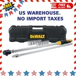 Dewalt Torque Wrench Tool Set, Tire Change Kit, 50-250 Ft-lb, 12 Piece, Case. Fixed Price $165.99.