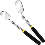 Maitys 2 Pcs Telescoping Inspection Mirrors Extend Up To 28 Inch Multicolor. Fixed Price $15.19.