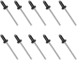 Maozaa 100 Pcs 1/8" X 1/4" Aluminum Blind Rivets, 3.2 1/4", Black. Fixed Price $9.84.