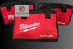 New 3 Pack Milwaukee Fuel M12 13" X 10" 9 Canvas Tool Bag Case M18 12 Volt 3x. Fixed Price $47.98.