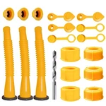 Gas Can Spout Replacement, Nozzle Replacement (3 Kits-yellow). For 1/2/5. Fixed Price $17.17.