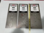 Gundlach 680mp Versablade Square Notch Trowel Blade Hand Tools Workshop 1/4x 1/4. Fixed Price $24.77.