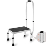 Vevor Step Stool Ladder 3 Adjustable Height With Handle Max Load 330lbs For Rvs. Fixed Price $40.90.