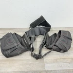 Husky 16-pocket Black Carpenter's Tool Belt With Suspenders. Fixed Price $59.99.