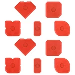 Gosknor 10pcs Plastic Caulking Tool Set, Reuse Grout Scraper Sealant Profilin.... Fixed Price $12.31.