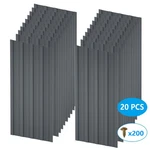 20 Pcs Roof Panels Galvanized Steel Hardware Metal Roofing Sheets Wall. Fixed Price $119.99.