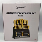 Journeyman 39 Piece Ultimate Screwdriver Set With Stand Up Storage Case - New. Fixed Price $34.95.