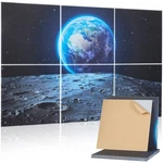 Vevor 6 Pack Art Acoustic Panels 23.6 X Inch Self Adhesive For Home Earth. Fixed Price $52.99.