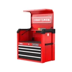 S2000 Tool Chest W/ Light & Divider, 4 Drawer, Red, 26 In W X 16 D 24-1/2. Fixed Price $717.46.
