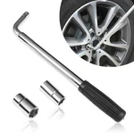 Fsturios Lug Wrench Wheel Wrench, Telescoping With 17/19mm Silver. Fixed Price $21.88.