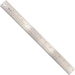 Officemate Classic Stainless Steel Metal Ruler, 15" L X 1.25", Single, Silver. Fixed Price $10.05.