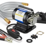 Acquaer Water Transfer Pump Dc 12v 1/10hp Portable Electric Black. Fixed Price $87.90.