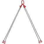 Chain Sling, 1/4 Inch X 5 Ft Lifting Chains With Hooks, G80 Engine Hoist L. Fixed Price $84.92.