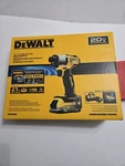 Dewalt Dcf840e1 20v 1/4" Impact Driver Kit - Black/yellow. Fixed Price $150.00.