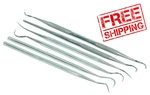 Pittsburgh 6-piece Hook & Pick Set Polished Stainless Steel Tools. Fixed Price $12.99.
