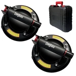 Heavy Duty 8" Glass Suction Cups 2 Pack, 480 Lbs Capacity, Air Pump Included. Fixed Price $71.99.