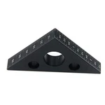 T Tulead Carpenter Square Triangle Ruler Aluminum Alloy Woodworking 45. Fixed Price $11.07.