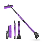 Heeya 51 Inch Snow Brush For Trucks, Extendable Long Handle Ice Scraper With .... Fixed Price $43.67.