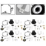 4x Carburetor Carb Repair Kit Acceleration Pump Fit For Kt Cvk24 Scooter Racing#. Fixed Price $48.63.