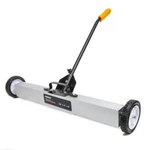 Magnet Sweeper Floor Pick Up 36" Rolling Wheel 55 Lbs Capacity Adjustable Handle. Fixed Price $90.84.