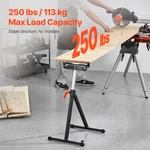 2-pack Roller Stands, For Table Saw Outfeed Woodworking Extension Support. Fixed Price $65.33.