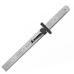 Pec Tools 6" Machinist Pocket Ruler - Stainless Steel With Clip, Round.... Fixed Price $19.74.