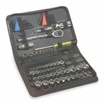 Westward 3fe99 Socket Wrench Set, 1/4", 3/8" Dr, 102 Pc. Fixed Price $109.99.