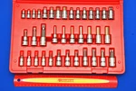 Snap-on Tools New 37 Piece Combination Drive Socket Driver Set 237hextorxst. Fixed Price $554.32.