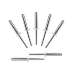 Allclean 110 Pcs 3/16" X 1" Aluminum Blind Rivets,4.8 25mm Pop Rivets,alumi.... Fixed Price $14.71.