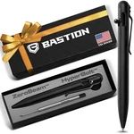 Bastion Stainless Steel Bolt Action Ballpoint Pen Black Cnc Edc Mens Gift. Fixed Price $44.99.