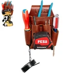Fesa Small Electrician's Tool Pouch - Leather 7-in-1 With St.... Fixed Price $57.81.