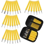 Upgrade Terminal Removal Tool Kit 31pcs Electrical Pin Extractor Connect. Fixed Price $21.17.