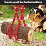 Garvee 36in 4-claw Heavy Duty Log Timber Lifting Tong Steel Felling Grabber. Fixed Price $110.29.