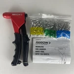 Arrow Headless One-handed Rivet Gun Tool With 150 Rivets New Instructions. Fixed Price $10.07.