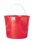 Leaktite 10q12red012 Red 10 Qt. Capacity Dry Plastic Paint Bucket (pack Of 12). Fixed Price $56.55.