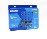 Kobalt 24pc Tap And Die Set #5036575 Sae. Fixed Price $39.00.