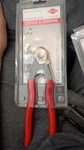 Knipex 95 61 190 Sba Wire Rope Cutter, Center Cut, 7 1/2 In. Fixed Price $48.00.