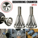 2pcs Deburring External Chamfer Tool Stainless Steel Remove Burr Tools Drill Bit. Fixed Price $9.98.