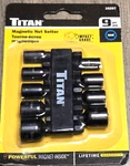 Titan 9pc Metric Magnetic Impact Nut Setter/ Driver Set 5-12mm #16297. Fixed Price $17.66.