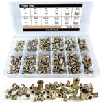 Rivet Nut Tool Kit, 520pcs Sae & Metric Assortment Kit W Brass. Fixed Price $39.82.